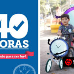 ¿Cómo se implementan las bandas horarias para padres y madres según la Ley de 40 horas?